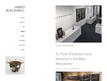 Tablet Screenshot of james-blackwell.com